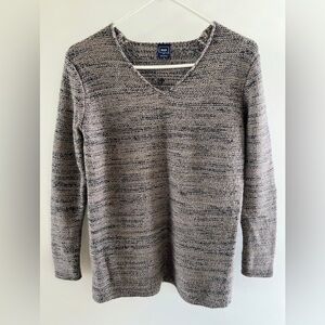 GAP Marbled Brown Metallic Sweater Size XS